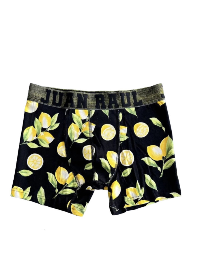 ΑΝΔΡΙΚA BOXER JUAN RAUL ΜΕ ΣΧΕΔΙΟ LEMON