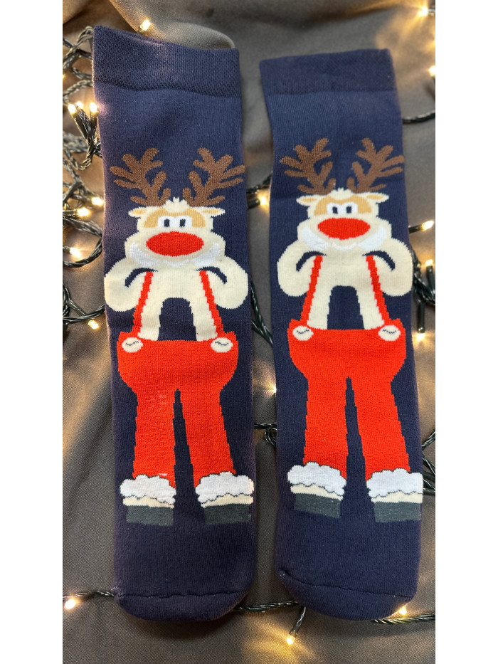 UNISEX CHRISTMAS SOCKS RUDOLF