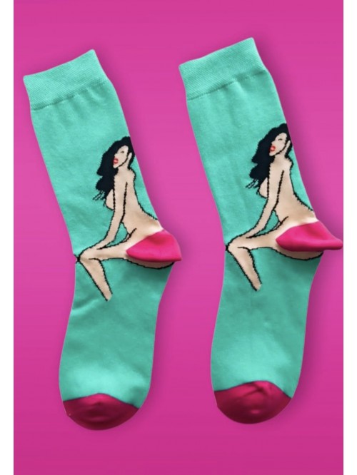 NAKED GIRL SOCKS