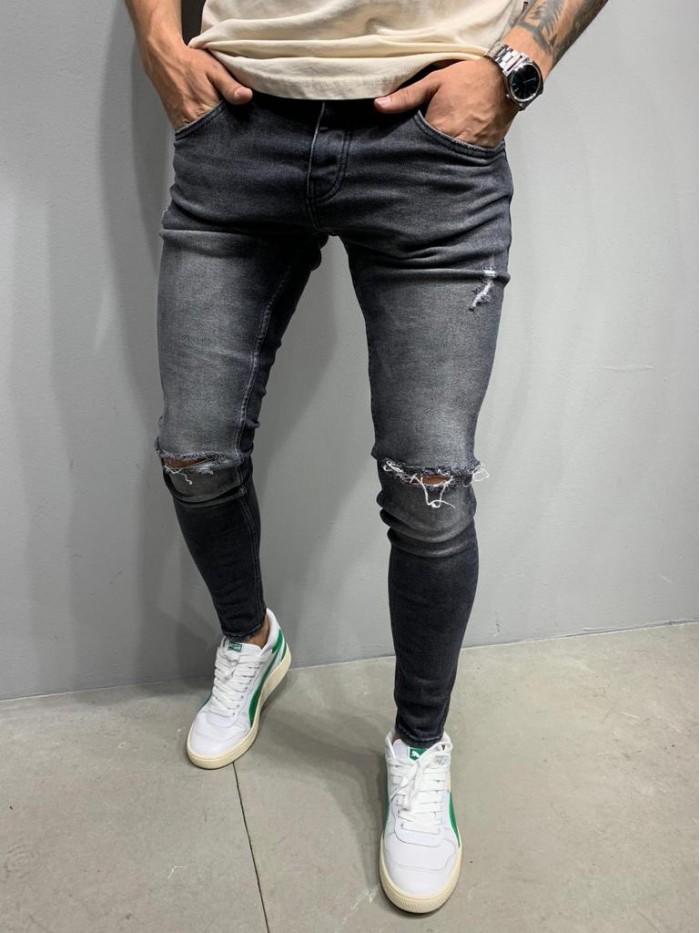 2Y Premium Skinny Fit  Slim  Jean GREY K5444