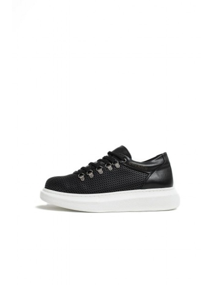 Chekich CH021 YBT Black Men Sneakers