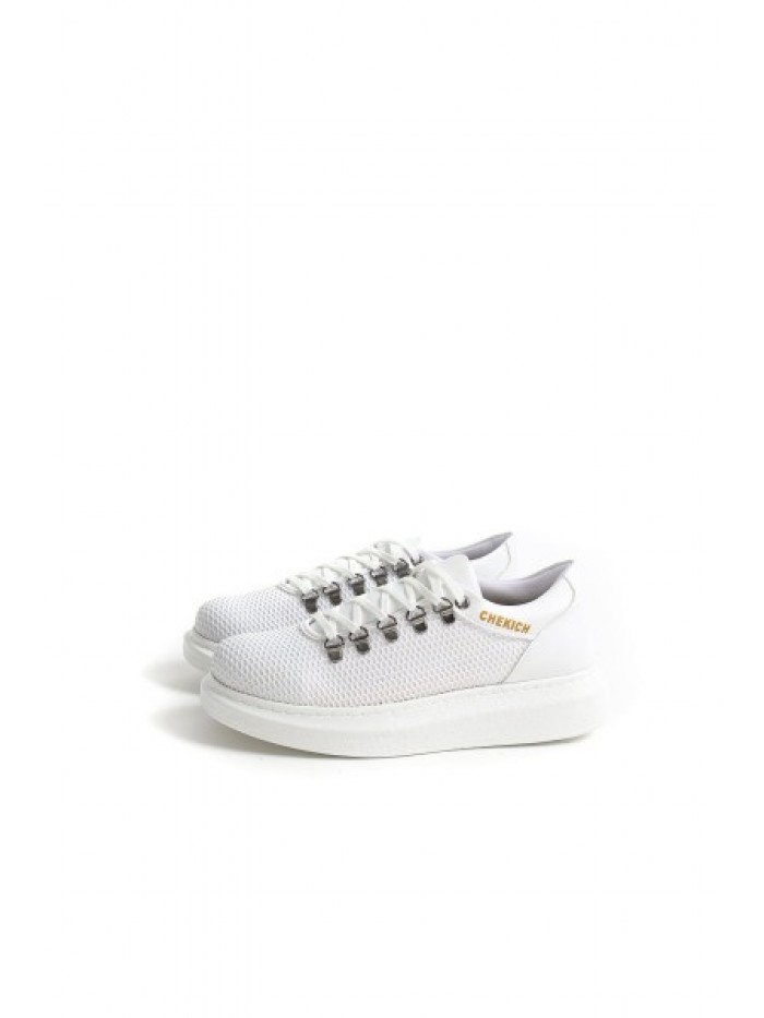 Chekich CH021 YBT White Men Sneakers