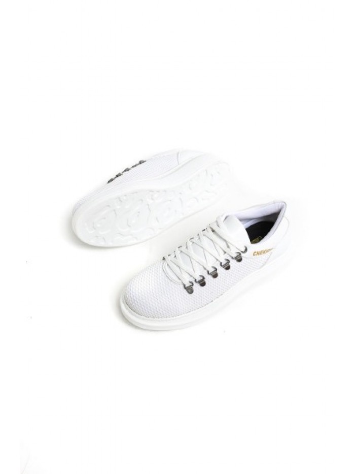 Chekich CH021 YBT White Men Sneakers