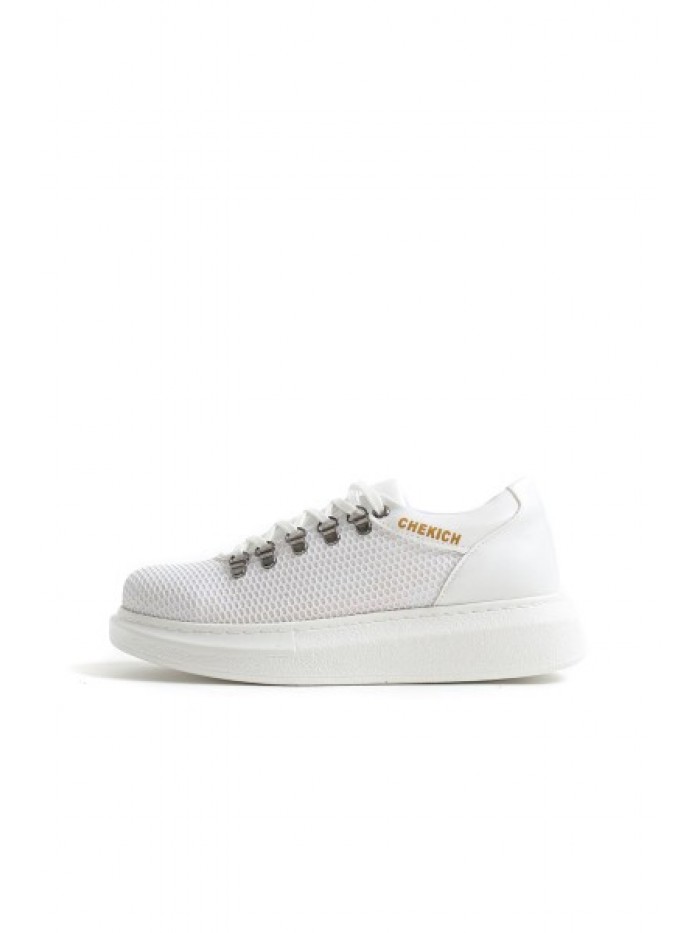 Chekich CH021 YBT White Men Sneakers