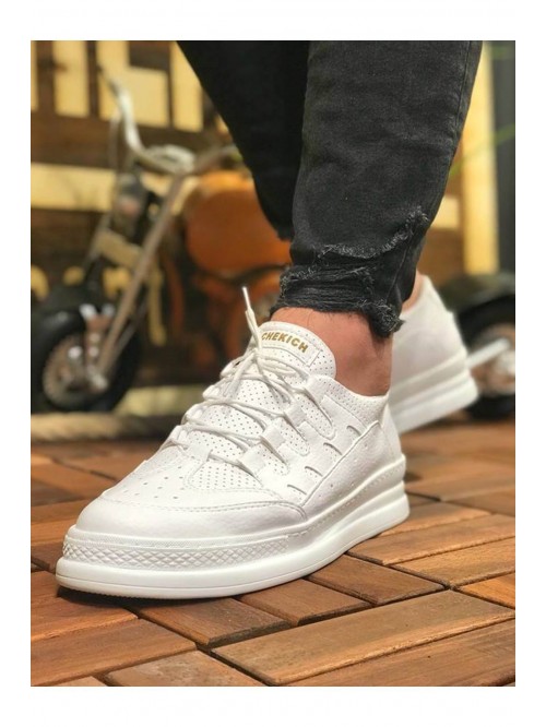 Chekich CH040 BT White Men Sneakers