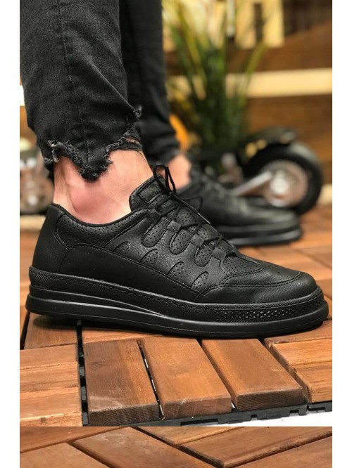 Chekich CH040 ST Black Men Sneakers