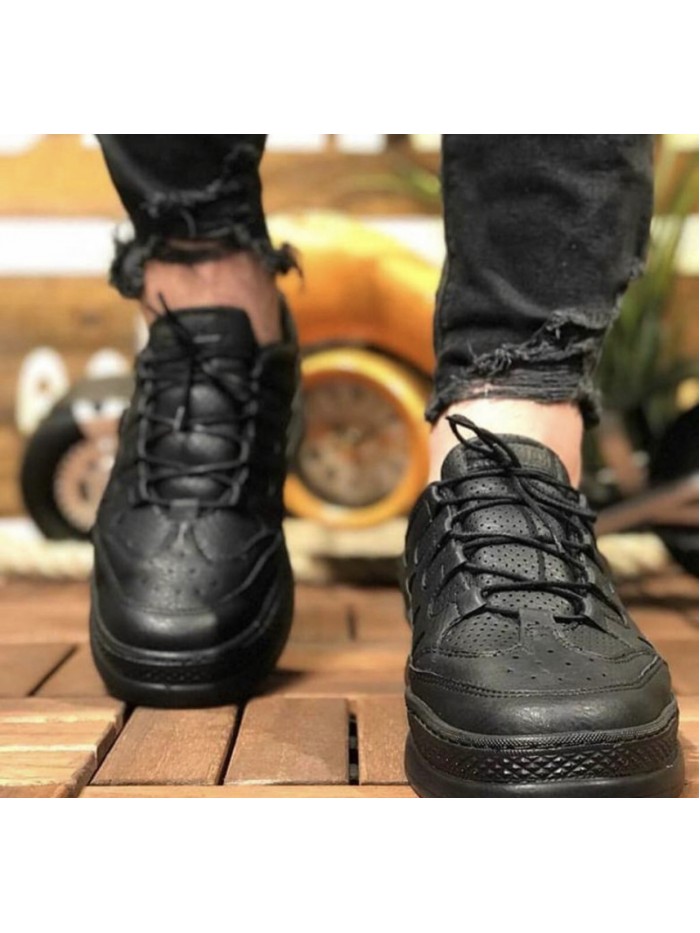 Chekich CH040 ST Black Men Sneakers