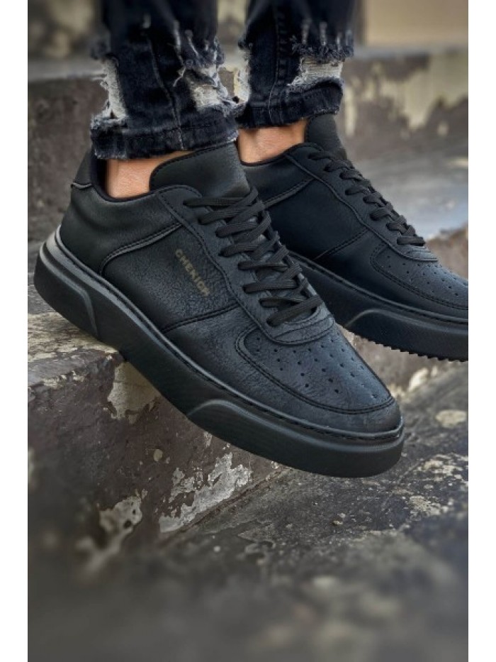 Ανδρικά Παπούτσια Sneakers CHEKICH CH087BLK Μαυρο