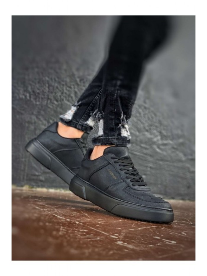 Ανδρικά Παπούτσια Sneakers CHEKICH CH087BLK Μαυρο