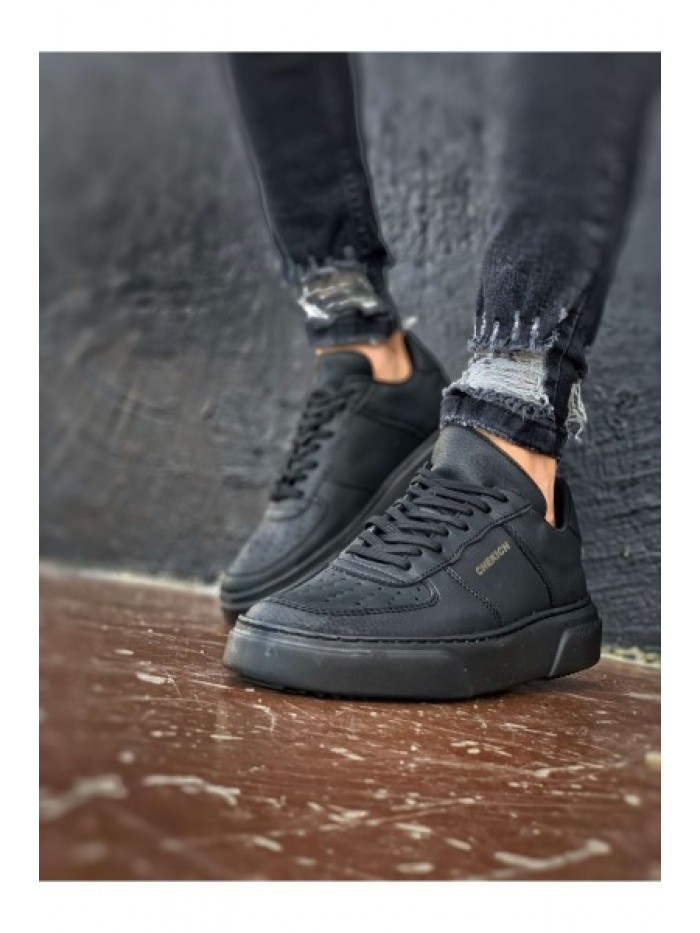 Ανδρικά Παπούτσια Sneakers CHEKICH CH087BLK Μαυρο