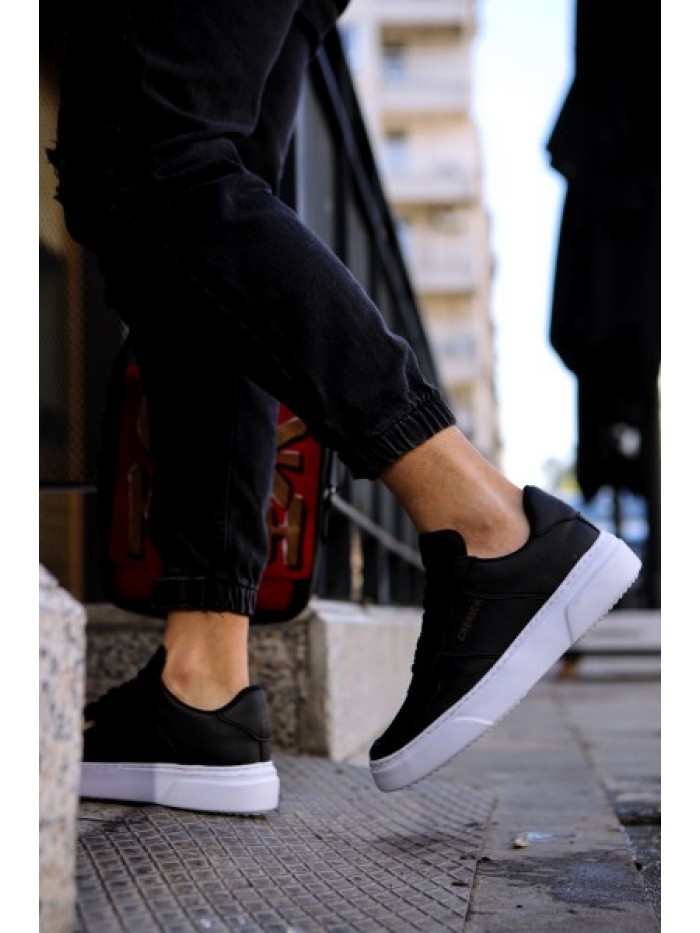 Ανδρικά Παπούτσια Sneakers CHEKICH CH087BLK-WHT Μαυρο-Aσπρο