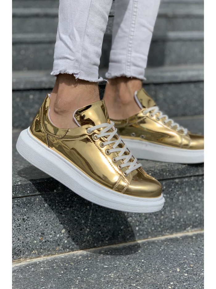 Chekich CH260 BT Gold Men Sneakers