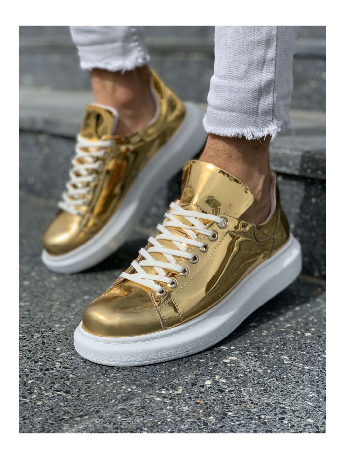 Chekich CH260 BT Gold Men Sneakers