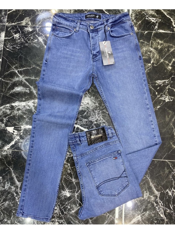 Ανδρικό Casual Jeans Μπλε