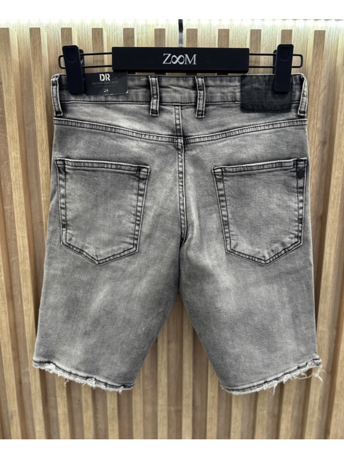 Jean Shorts - Gray