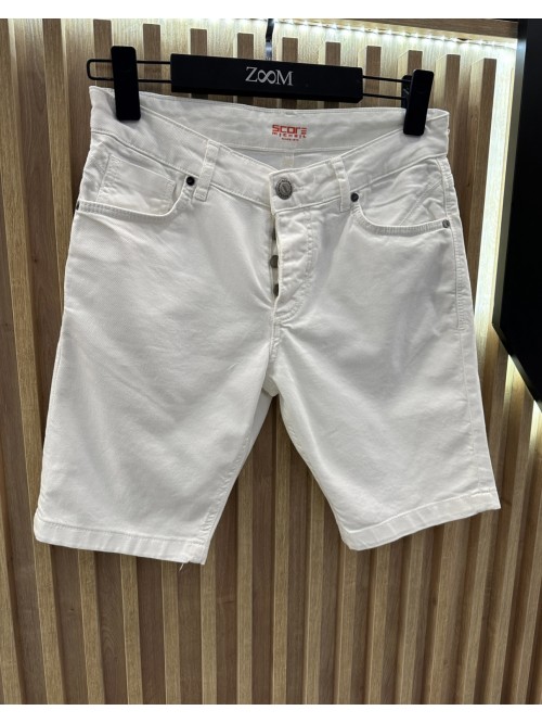 Jean Shorts - White 