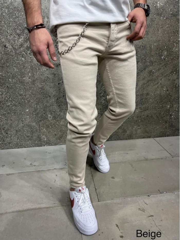 2Y Premium Skinny Fit Slim Jean CODE : BEIGE