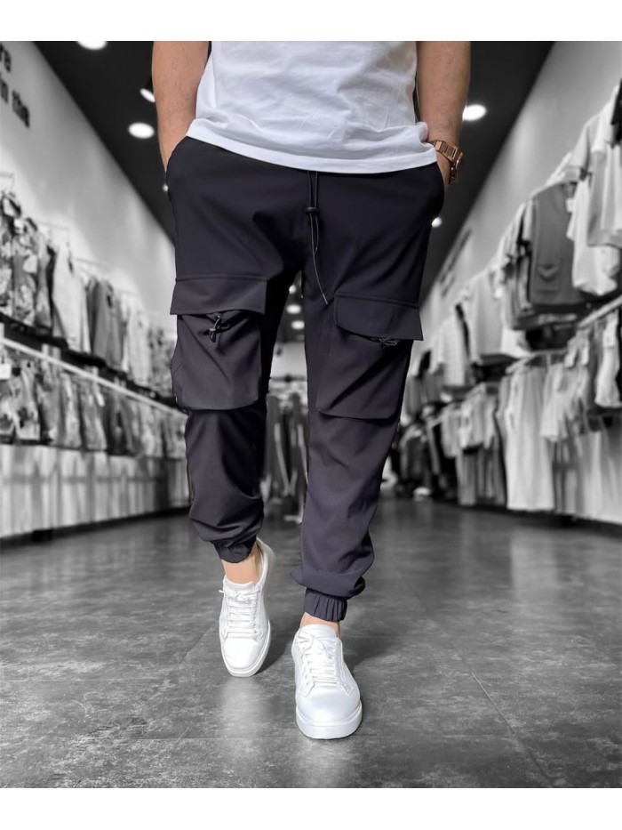 Cargo Pants - BLACK 