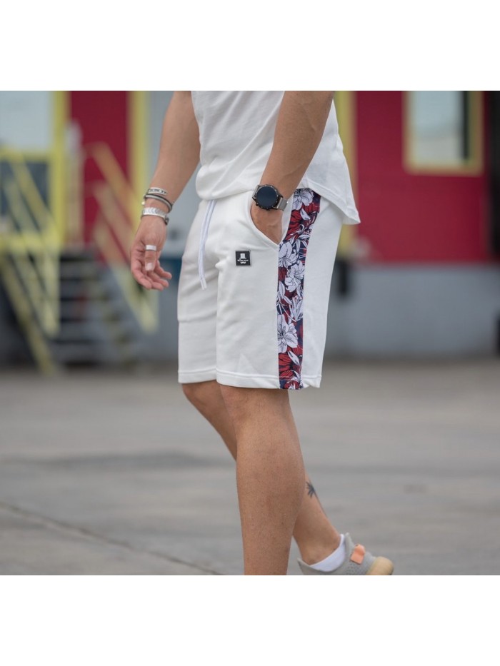 Bodymax Shorts With Print White