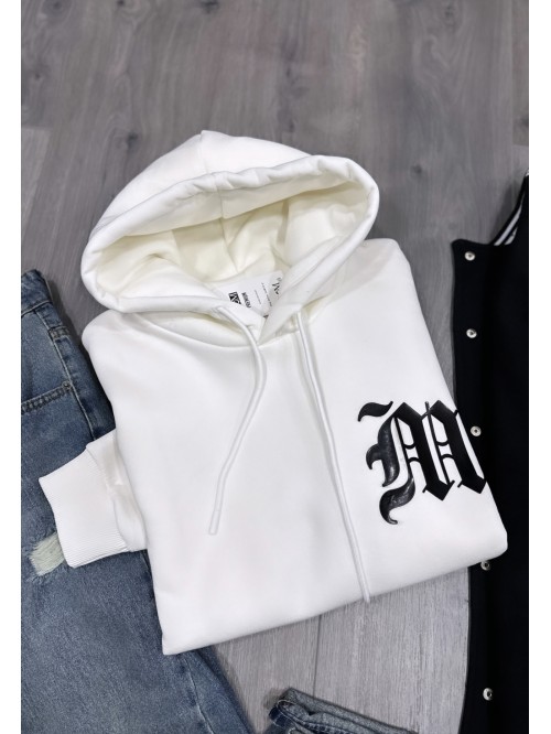 White Hoodie 'M' 