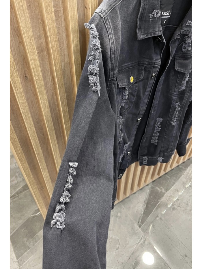 Denim Jacket - GRAY