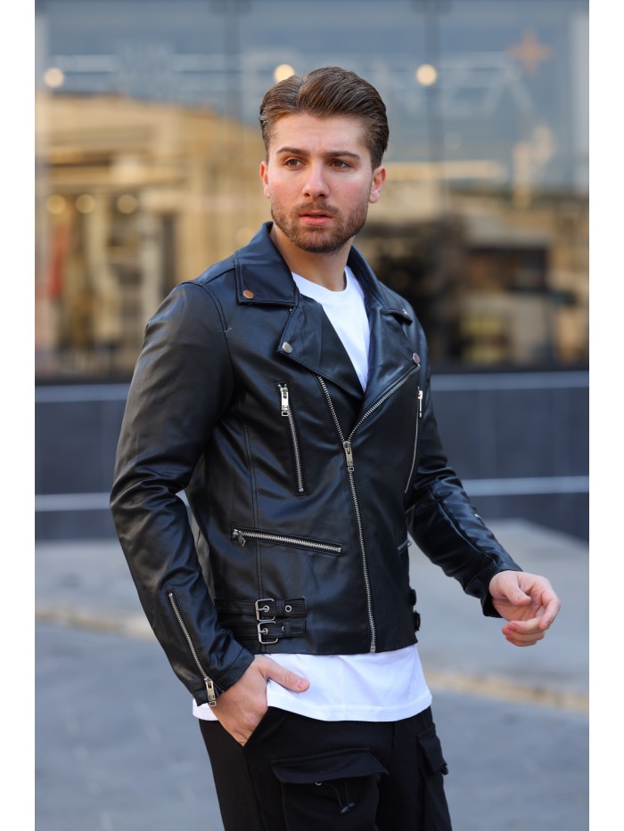 Black Leather Jacket 