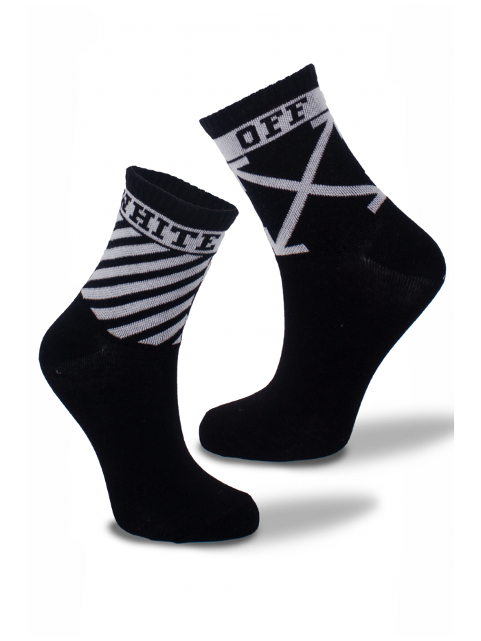 OFF WHITE BASKET SOCKS