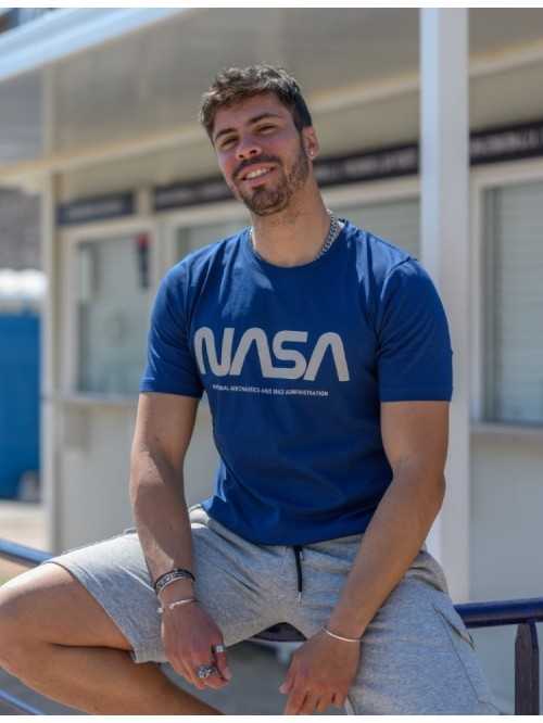 Nasa T-shirt Blue