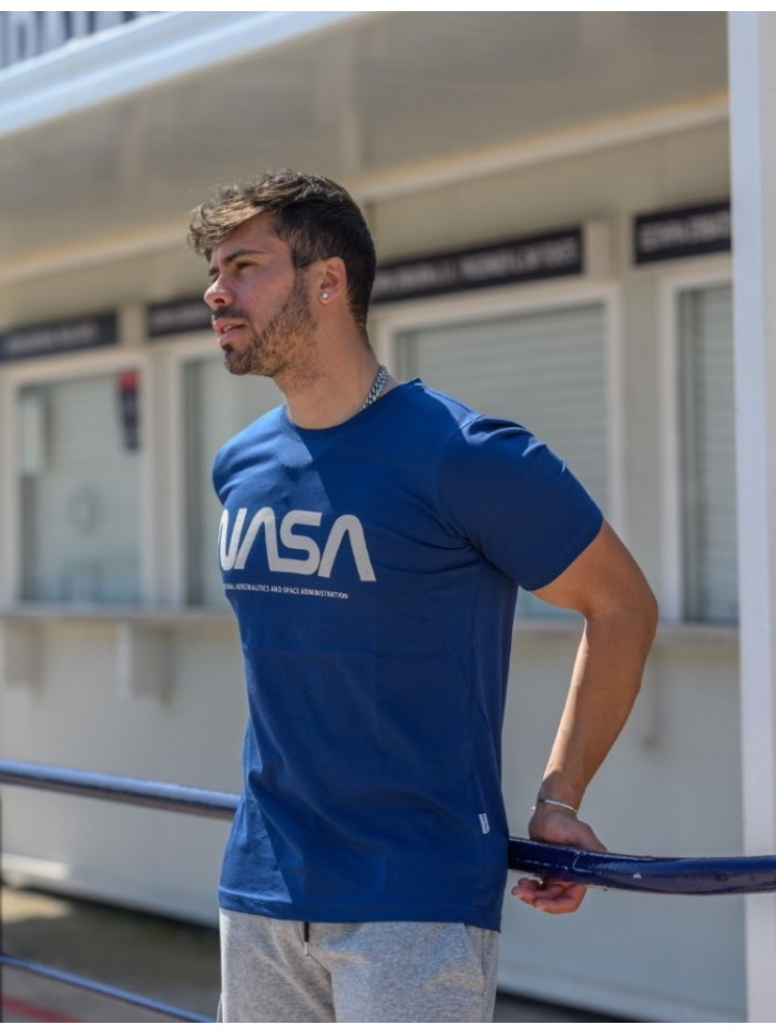 Nasa T-shirt Blue