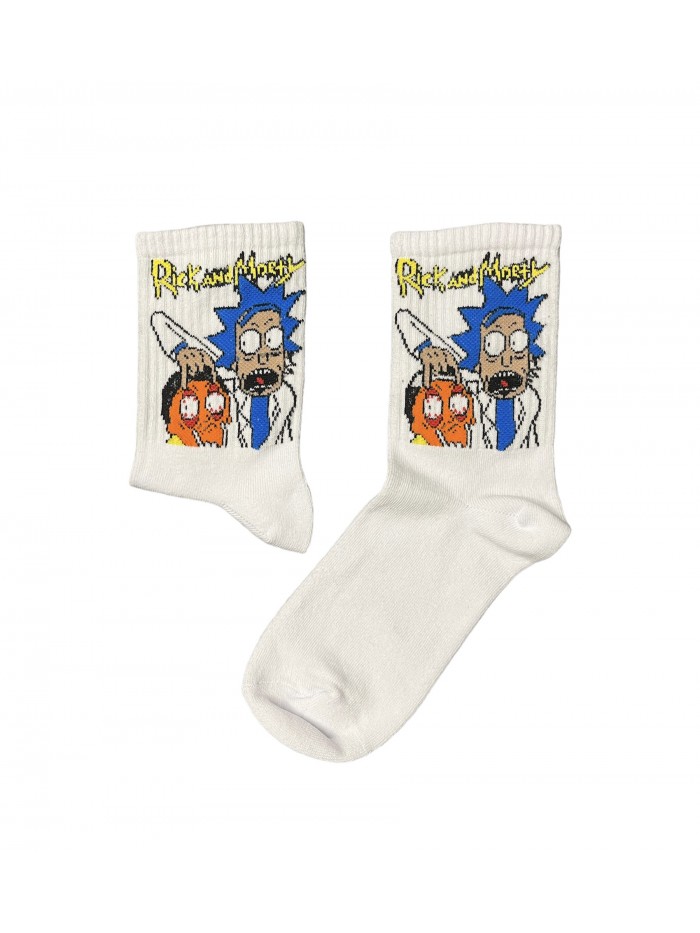 Socks RICK&MORTY - White