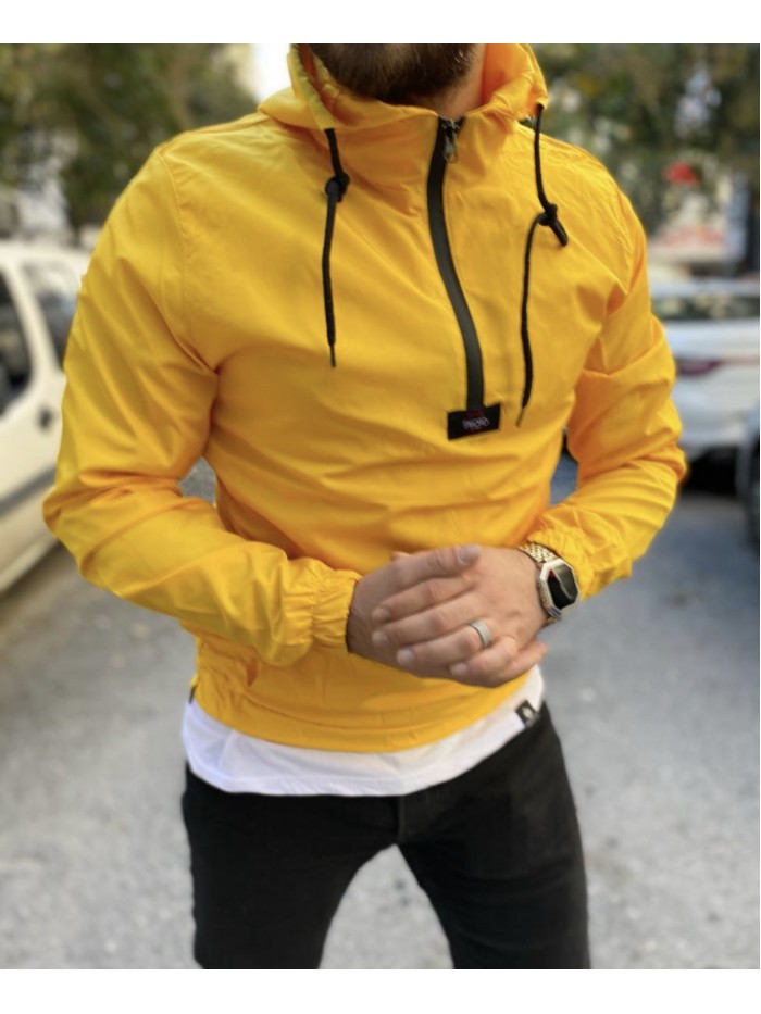 Jacket Hoodie FLEECE Αντιανεμικο Αδιαβροχο SW008