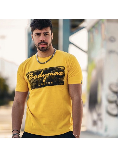 T-Shirt Bodymax LONDON- Yellow